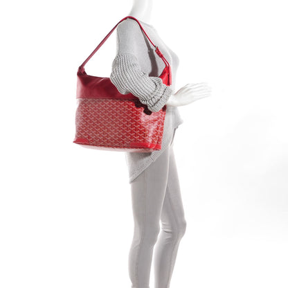 Goyard Goyardine Grenadines Hobo Red 4 of 11