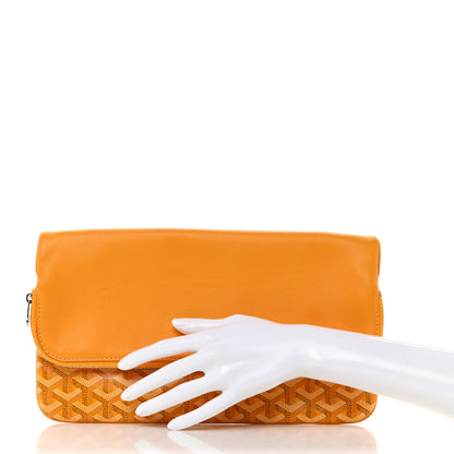 Goyard Goyardine Sainte Marie Soft Clutch Yellow 2 of 9