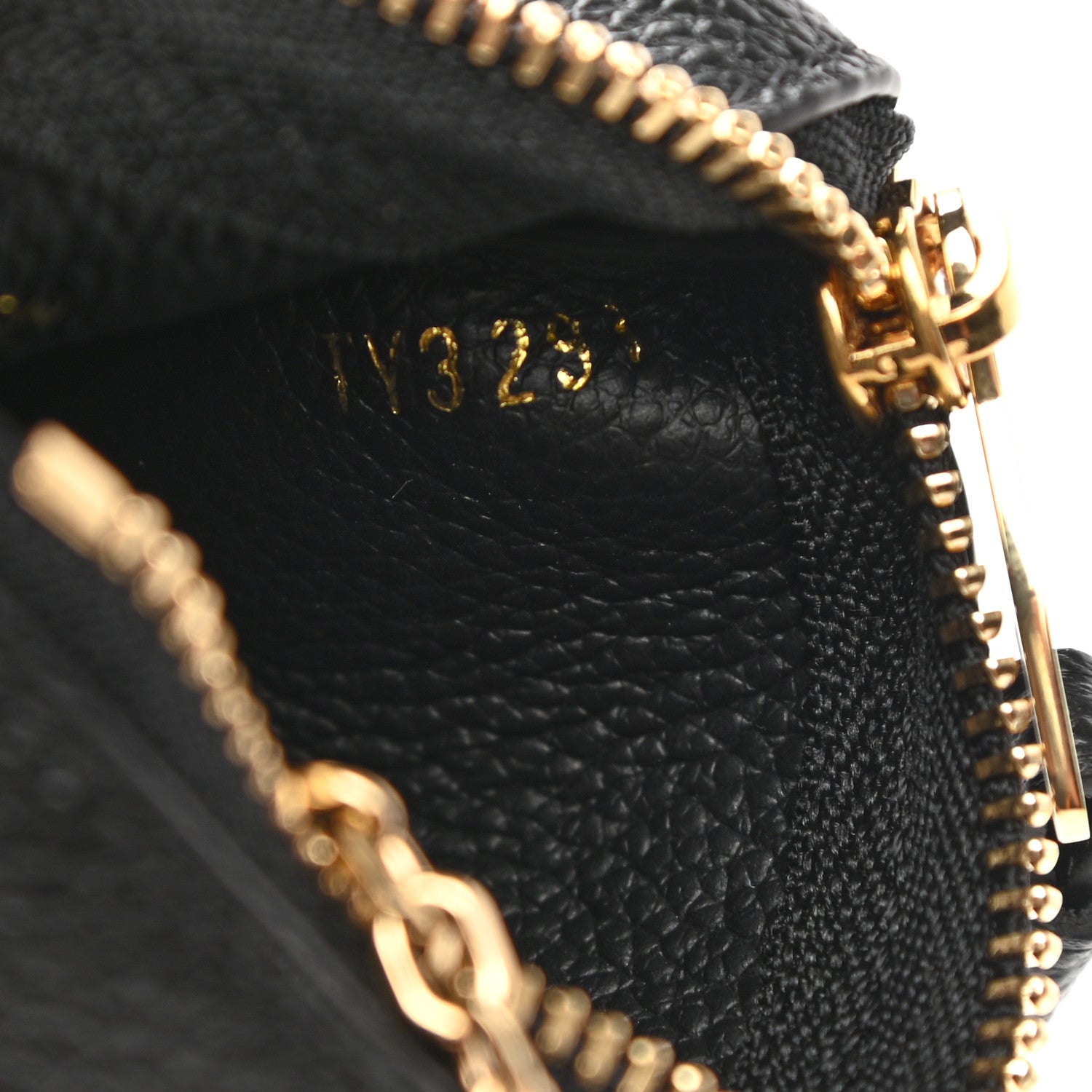 Louis Vuitton Empreinte Monogram Giant Key Pouch Black Beige 7 of 7