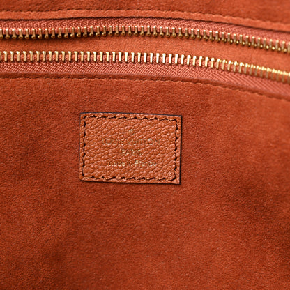 Louis Vuitton Empreinte Monogram Giant Neverfull MM Cognac 7 of 9