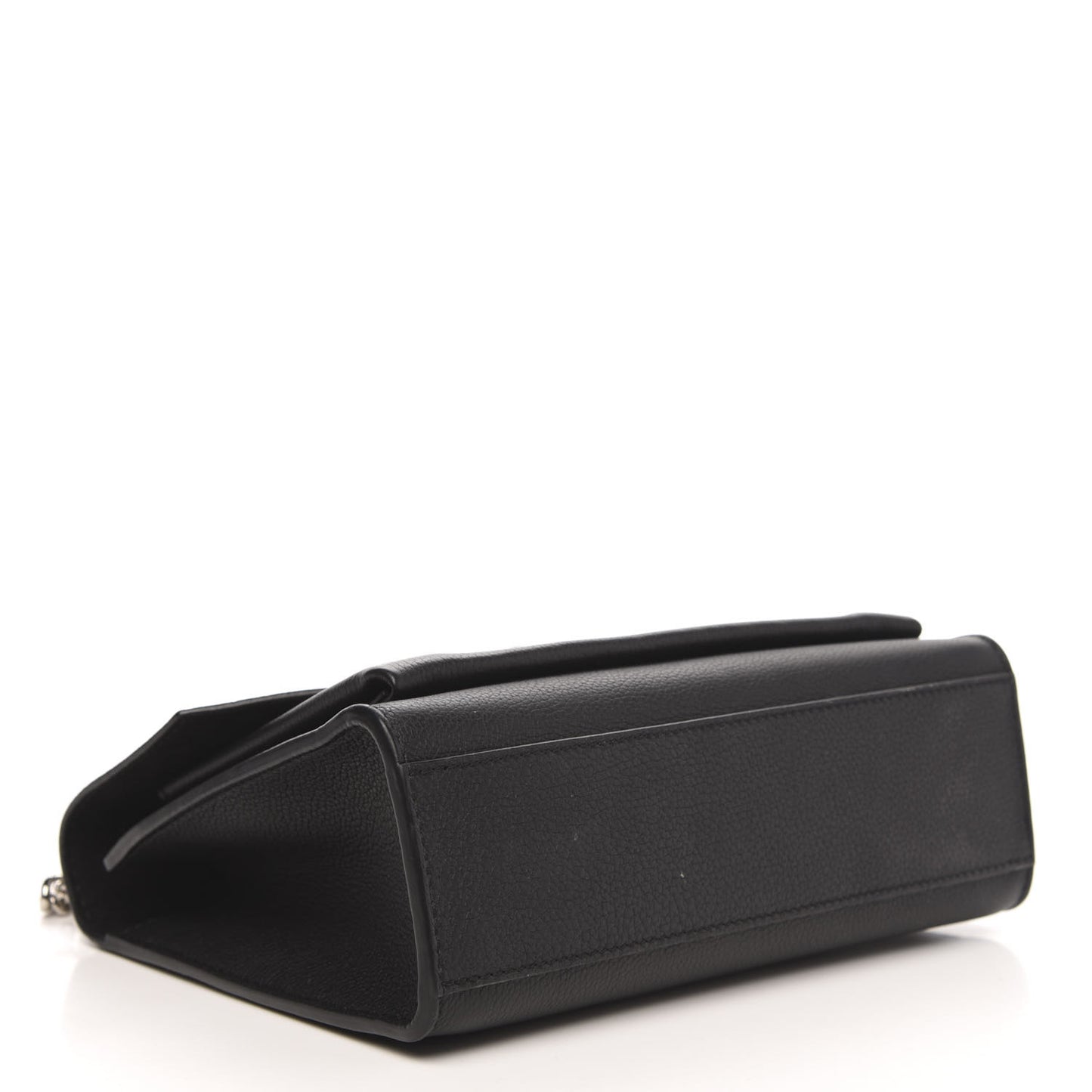 Soft Calfskin My Lockme Chain Bag BB Black