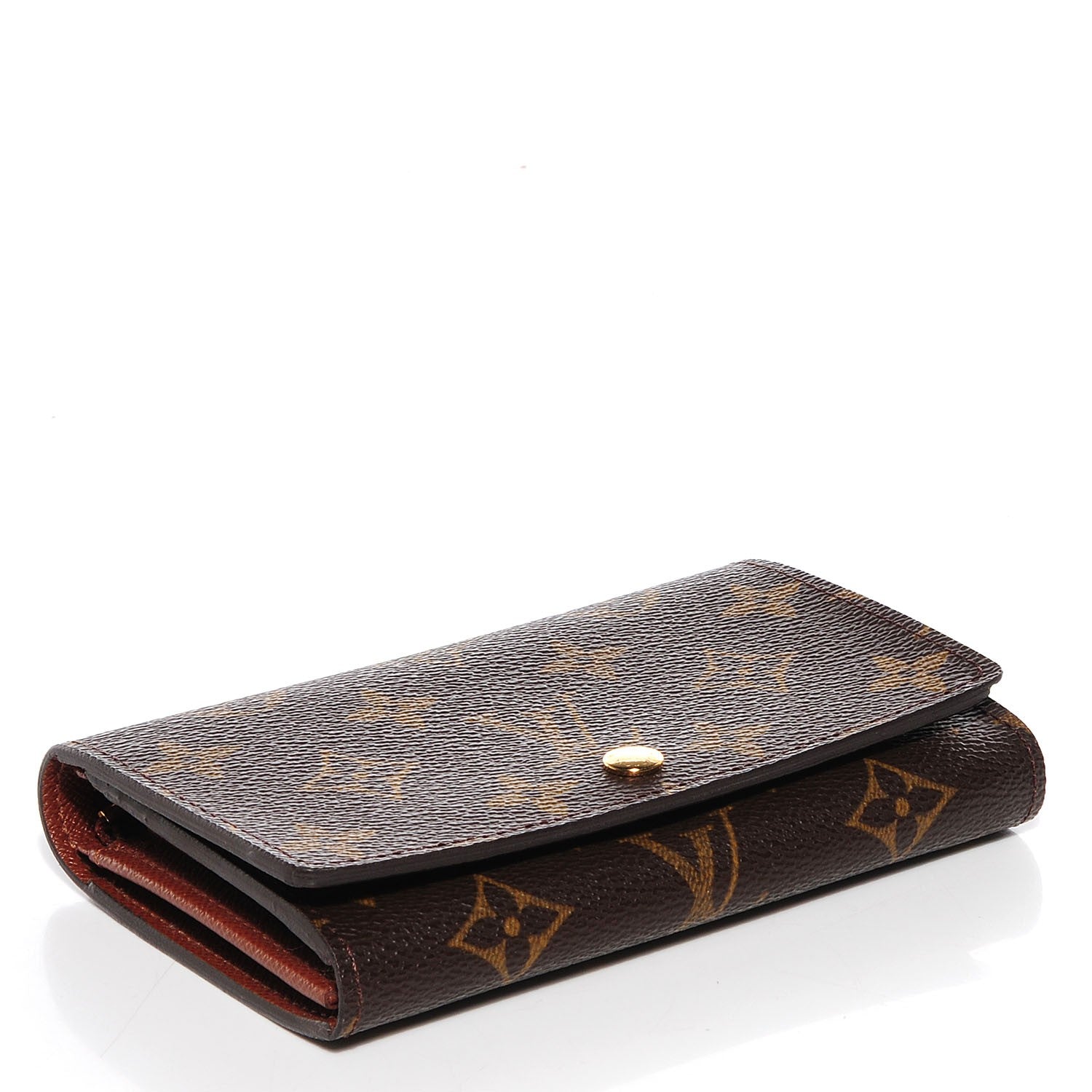 Louis Vuitton Monogram Porte-Monnaie Tresor Wallet 3 of 6