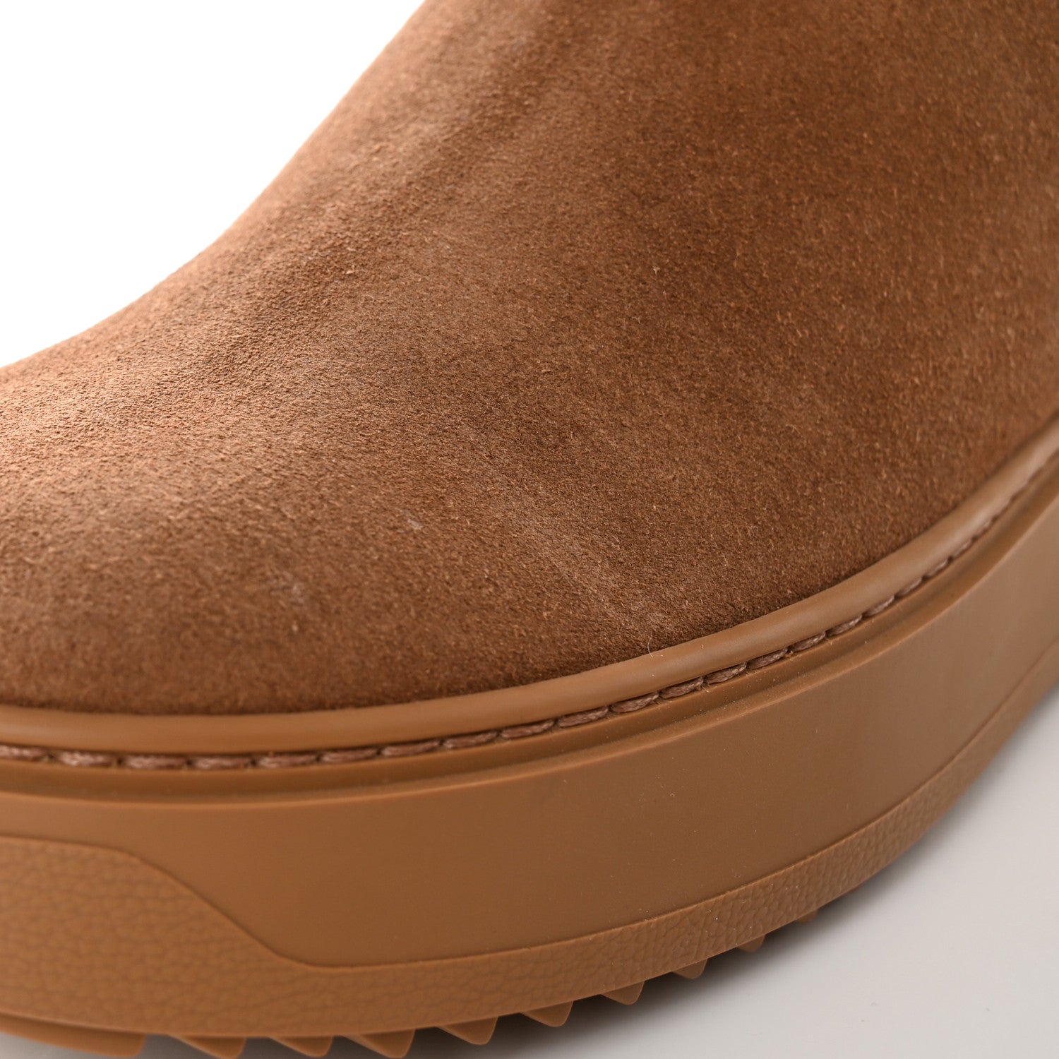 Louis Vuitton Suede Calfskin Shearling Snowdrop Flat Ankle Boot 40 Cognac 10 of 14
