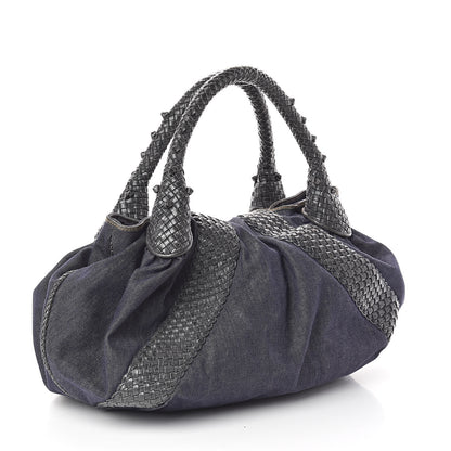 Fendi Denim Spalmati Woven Spy Blue 3 of 10