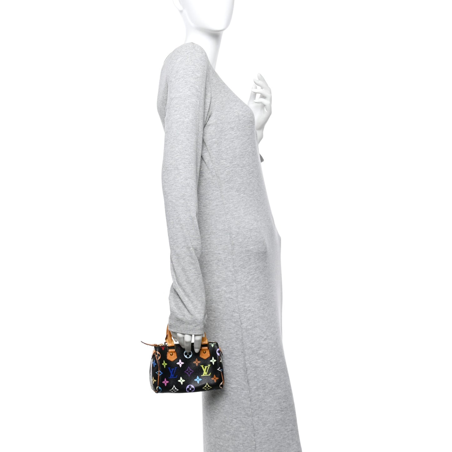 Monogram Multicolor Mini Sac HL Speedy Black
