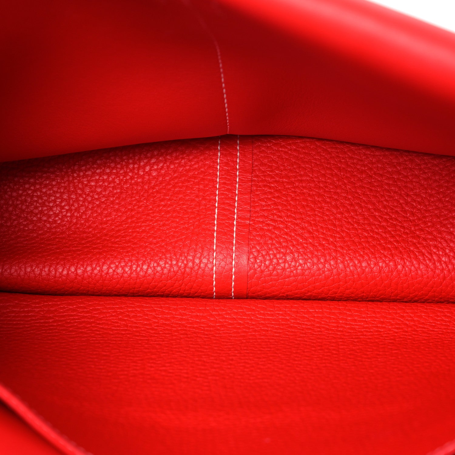 Hermes Taurillon Clemence Halzan 31 Rouge De Coeur 5 of 11