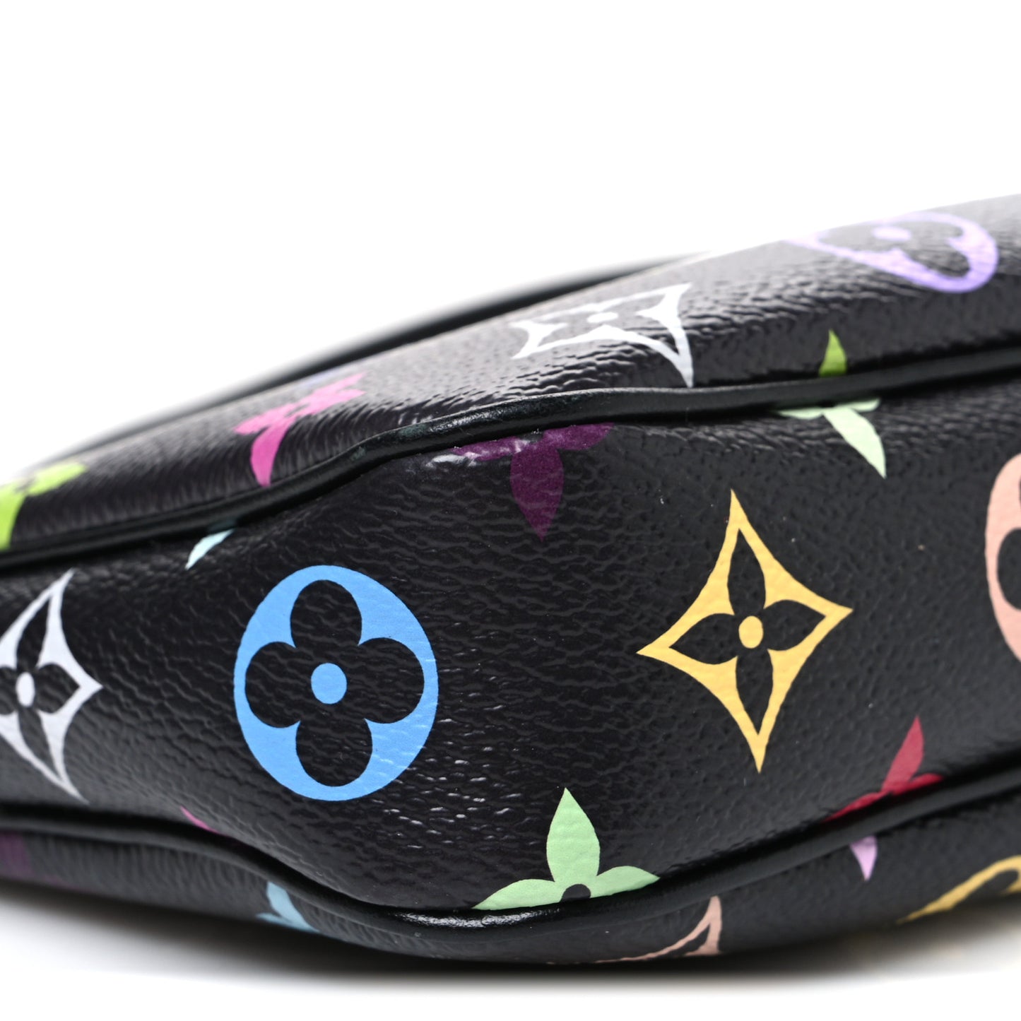 LV X TM Monogram Multicolor Pochette Accessories Black