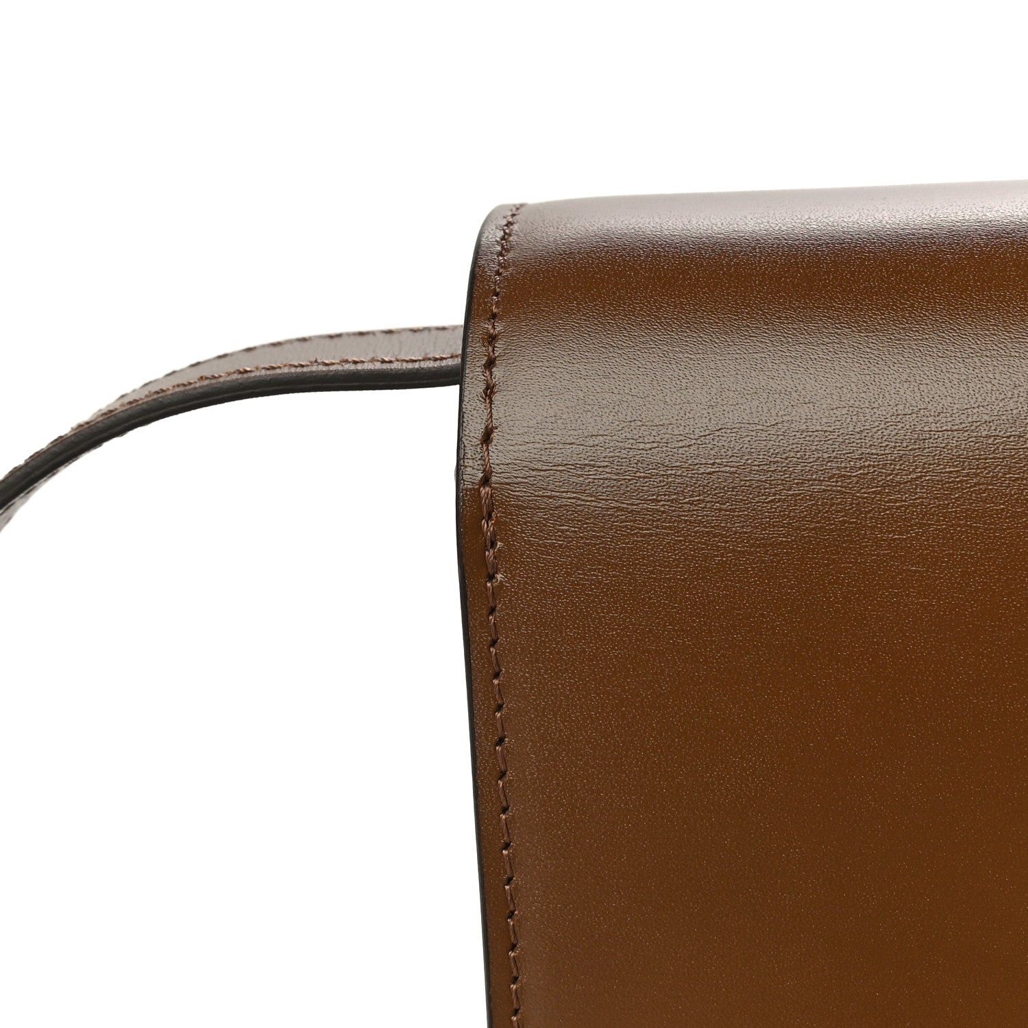 Celine Box Calfskin Teen Classic Box Flap Bag Camel 12 of 13