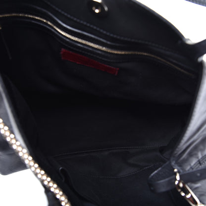 Valentino Garavani Vitello Va Va Voom Tote Black 5 of 9