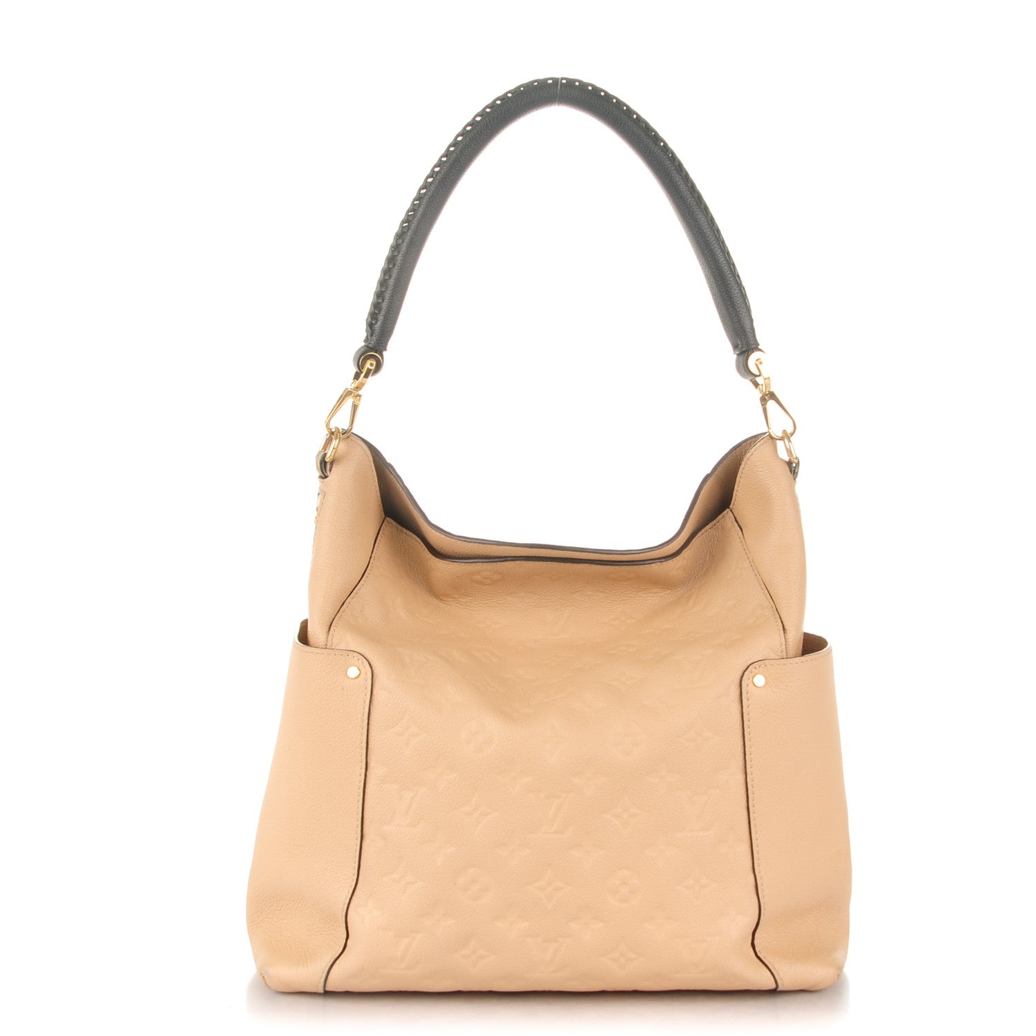 Bottega Veneta Leather Satchel Blue 2 of 9