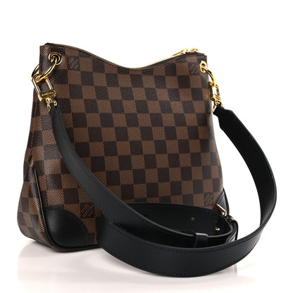 Louis Vuitton Damier Ebene Odeon PM Black 3 of 9