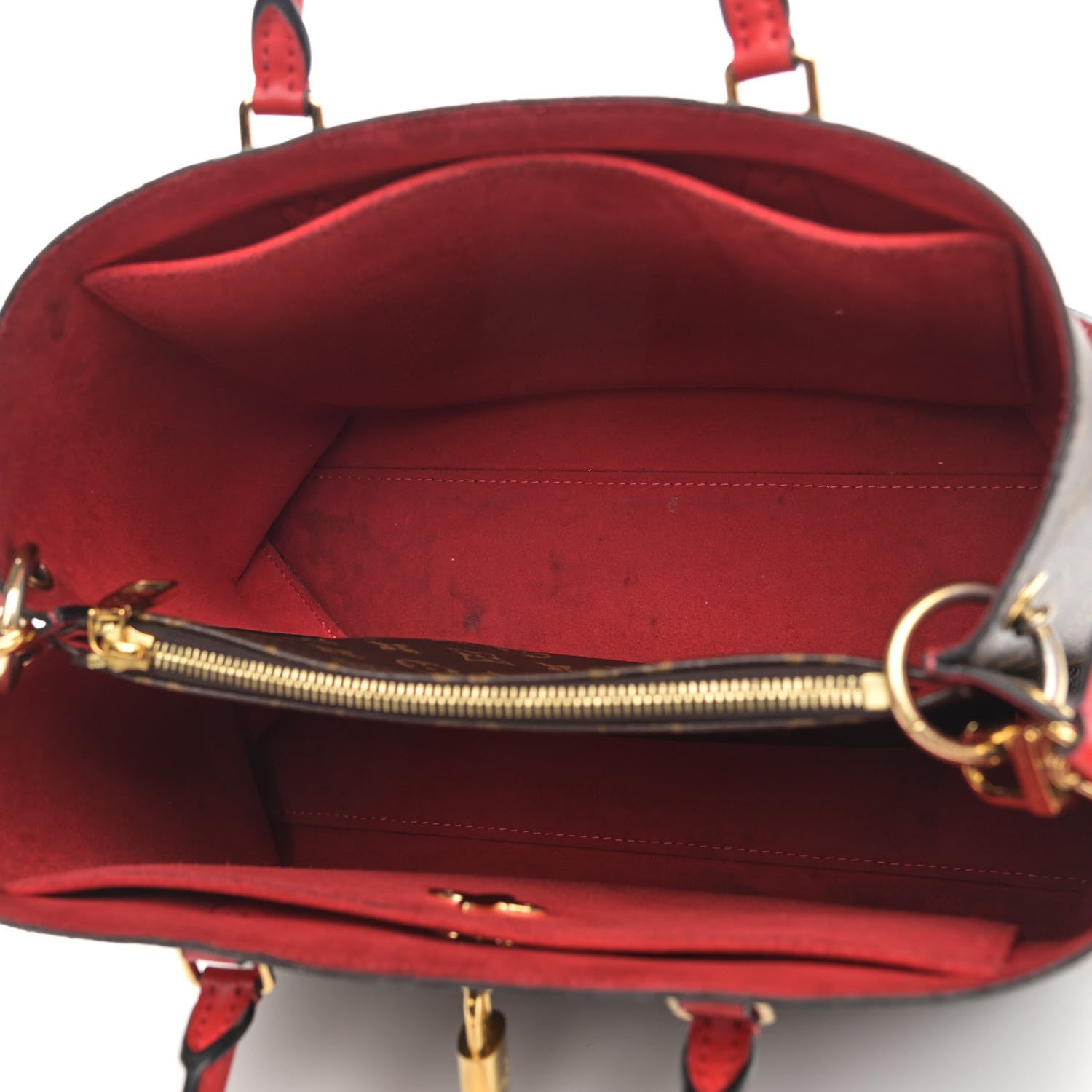 Louis Vuitton Monogram Flower Tote Coquelicot 5 of 19