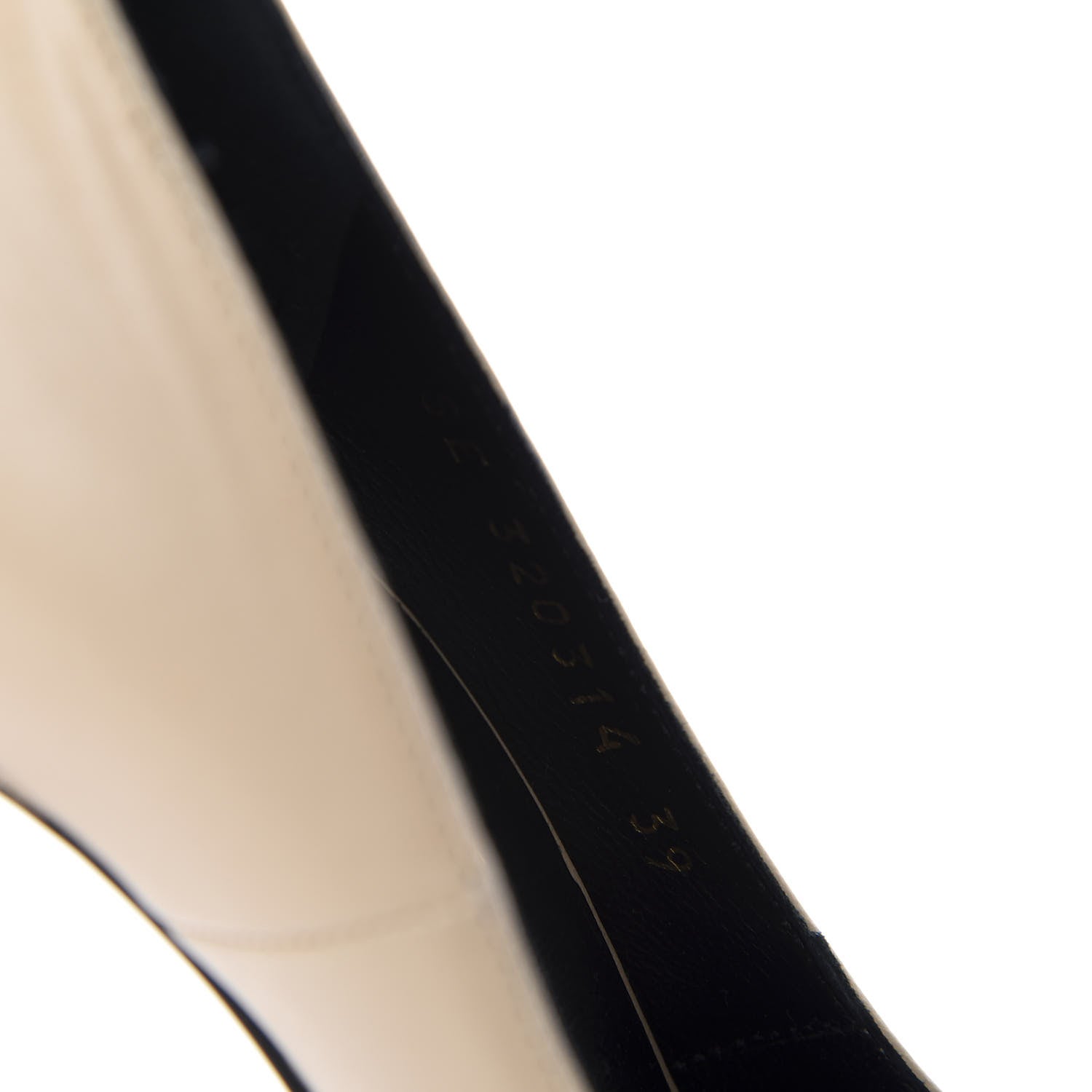 Saint Laurent Calfskin Cap Toe Janis 105 Platform Pumps 39 Powder 11 of 12