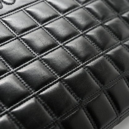 Chanel Lambskin Crystal CC Quilted Clutch Black 13 of 13