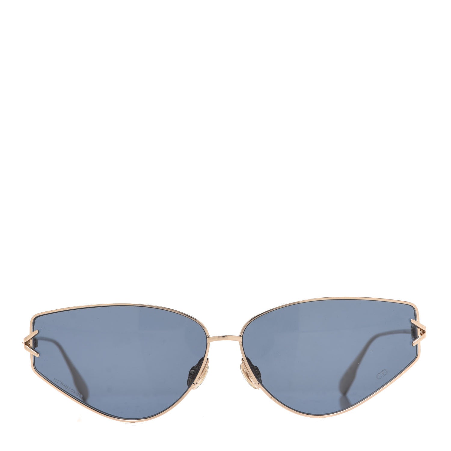 Christian Dior Metal Gipsy2 Sunglasses Gold 2 of 9