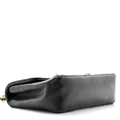 Chanel Lambskin Quilted Extra Mini Flap Black 10 of 13