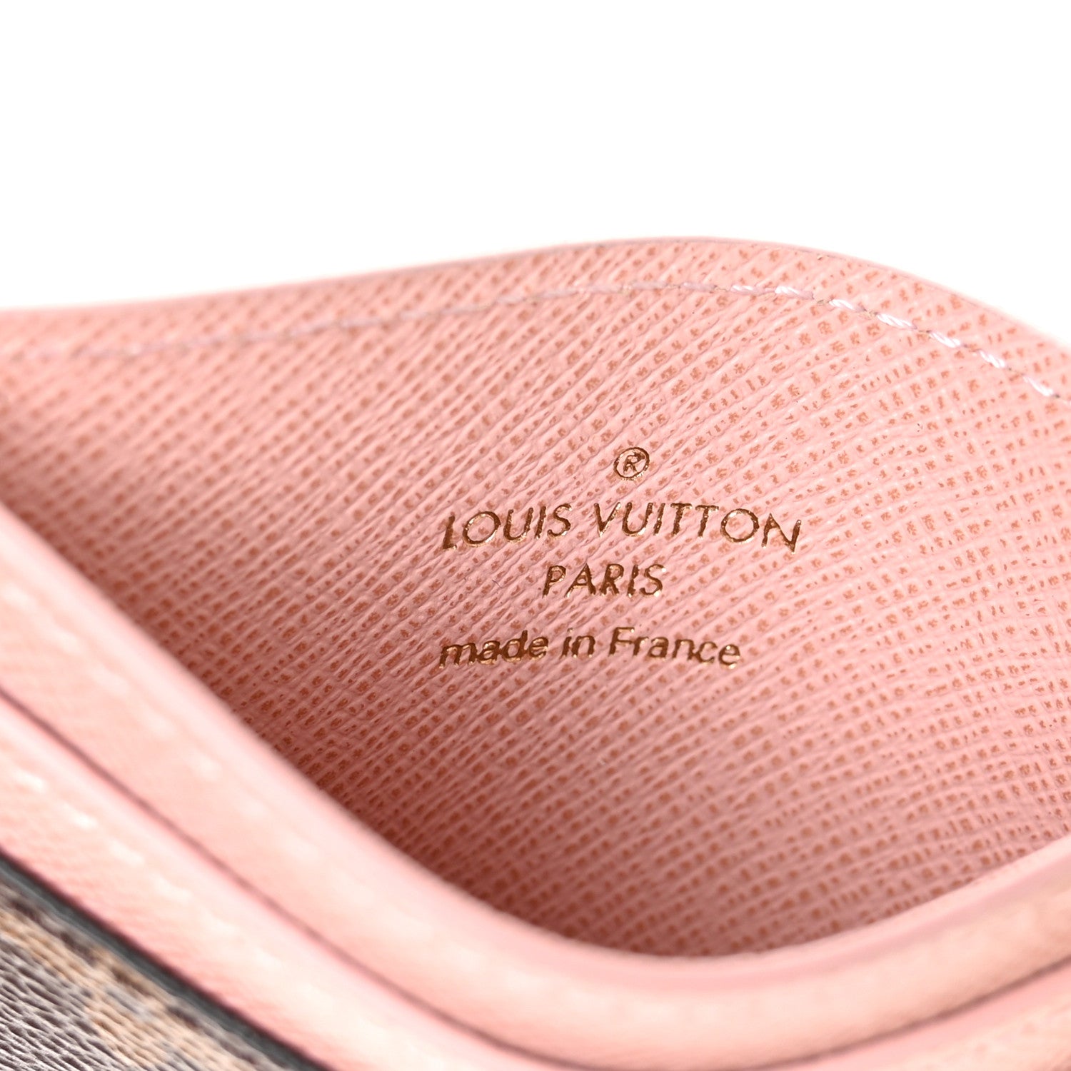Louis Vuitton Monogram LV Charms Card Holder Rose Ballerine 6 of 6