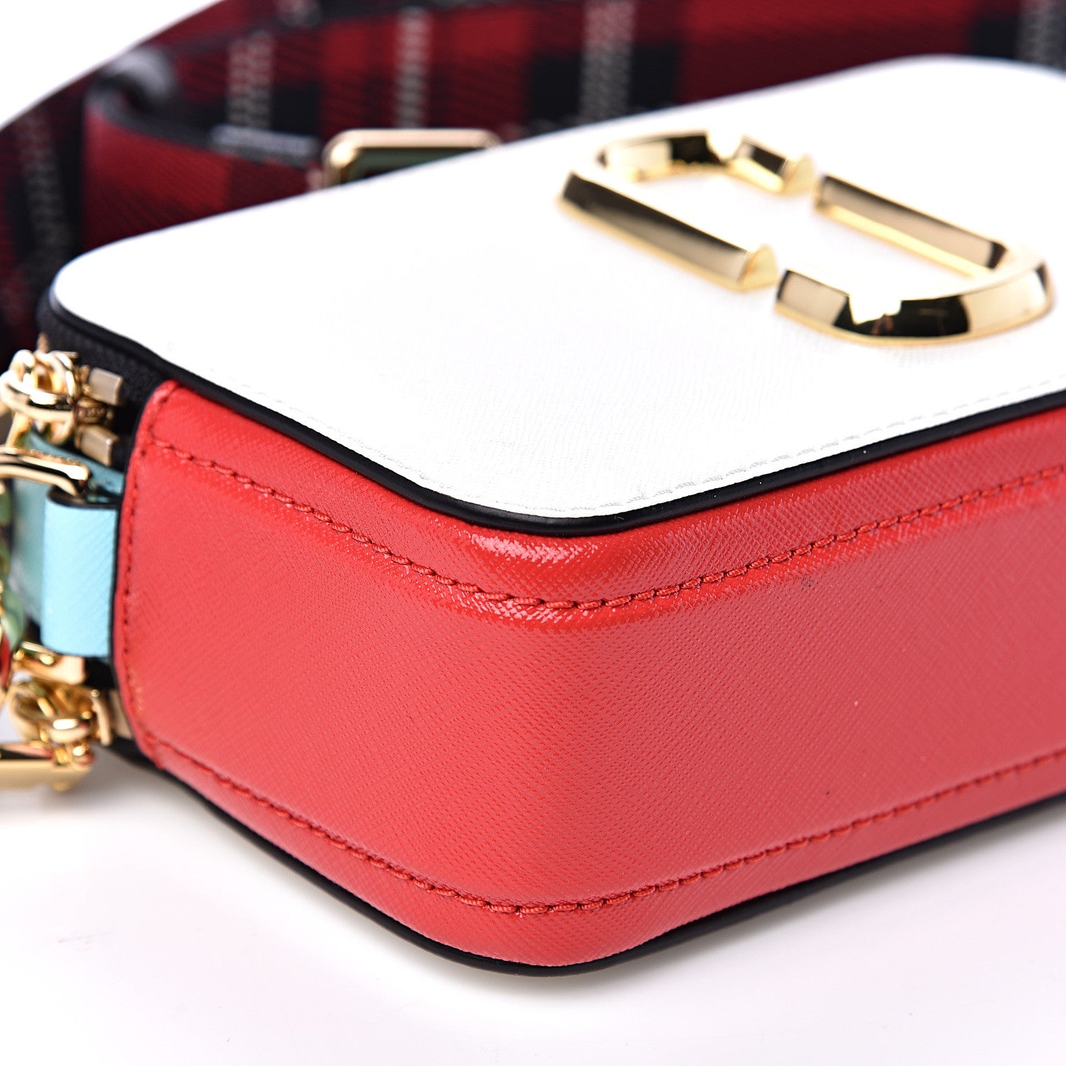 Marc Jacobs Saffino Small Snapshot Camera Bag Porcelain Multi 9 of 10