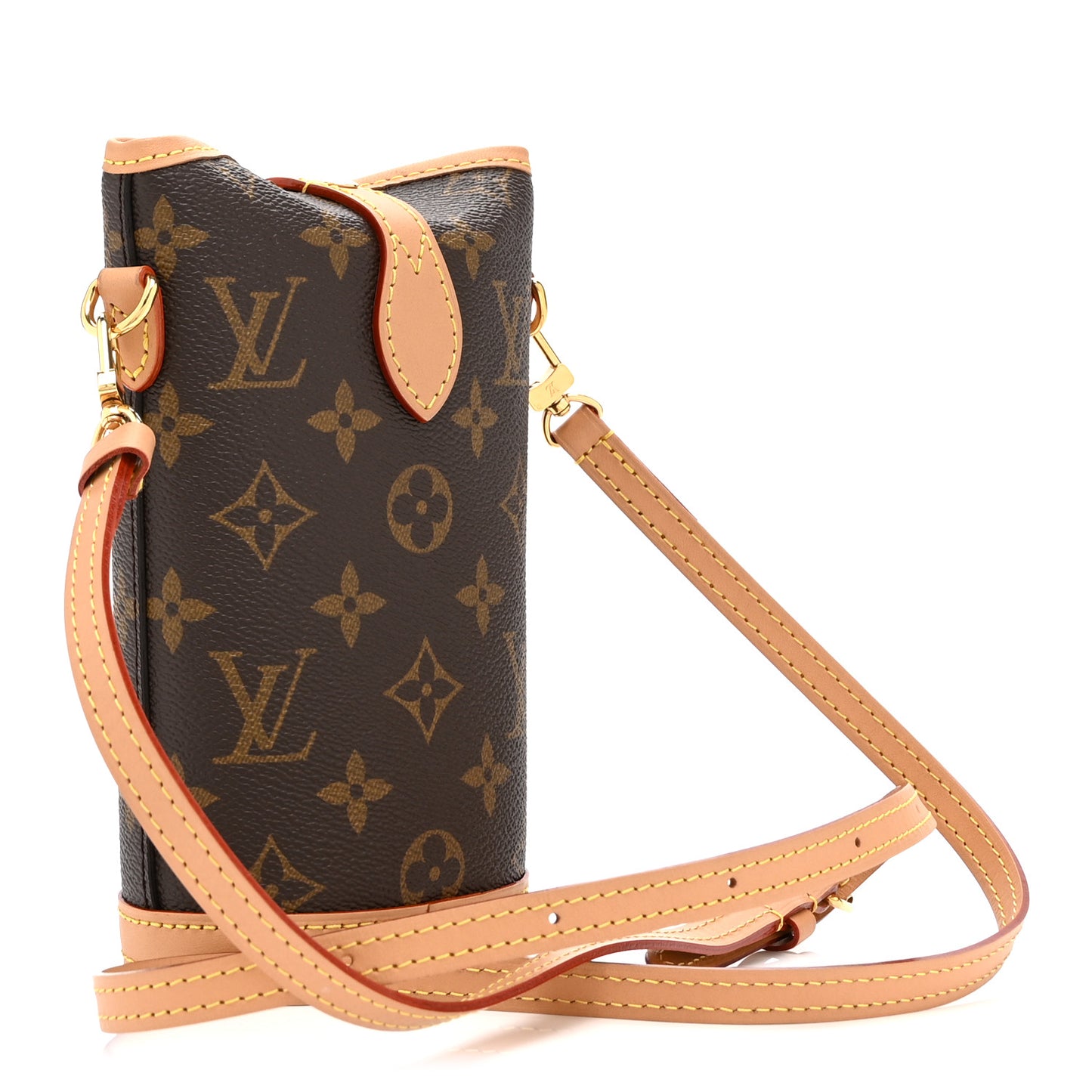 Monogram Fold Me Pouch