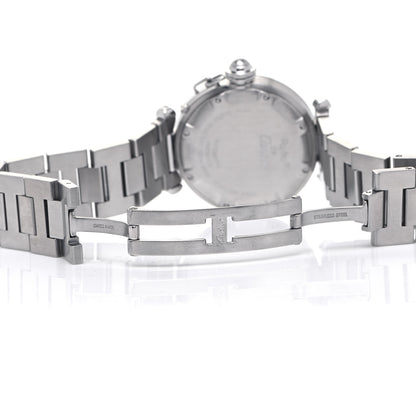 Cartier Stainless Steel 35mm Pasha GMT Automatic Watch 5 of 9