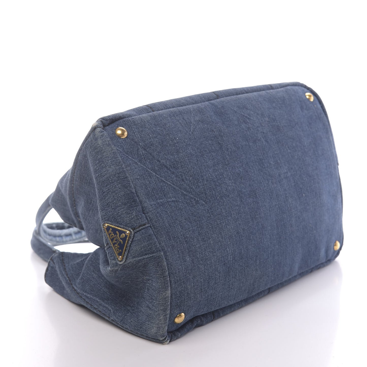 Denim Logo Tote