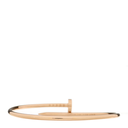 Cartier 18K Pink Gold Small Juste Un Clou Bracelet 16 2 of 4