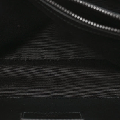Saint Laurent Grain De Poudre Medium West Hollywood Monogram Fold-Over Black 5 of 10