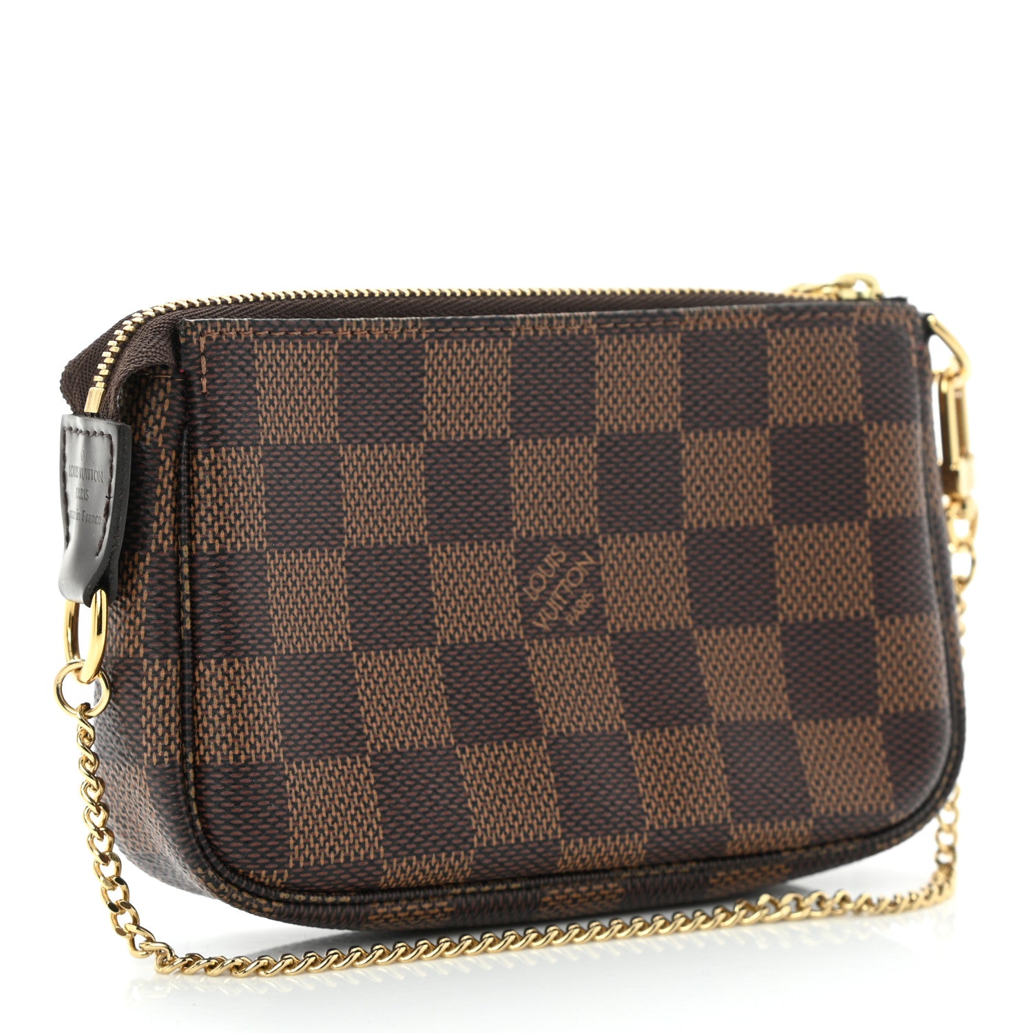 Louis Vuitton Damier Ebene Mini Pochette Accessories 3 of 10