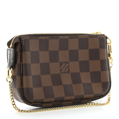 Louis Vuitton Damier Ebene Mini Pochette Accessories 3 of 10