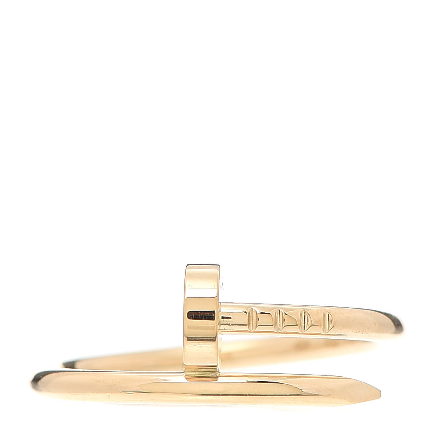 18K Yellow Gold Small Juste Un Clou Ring 54 6.75