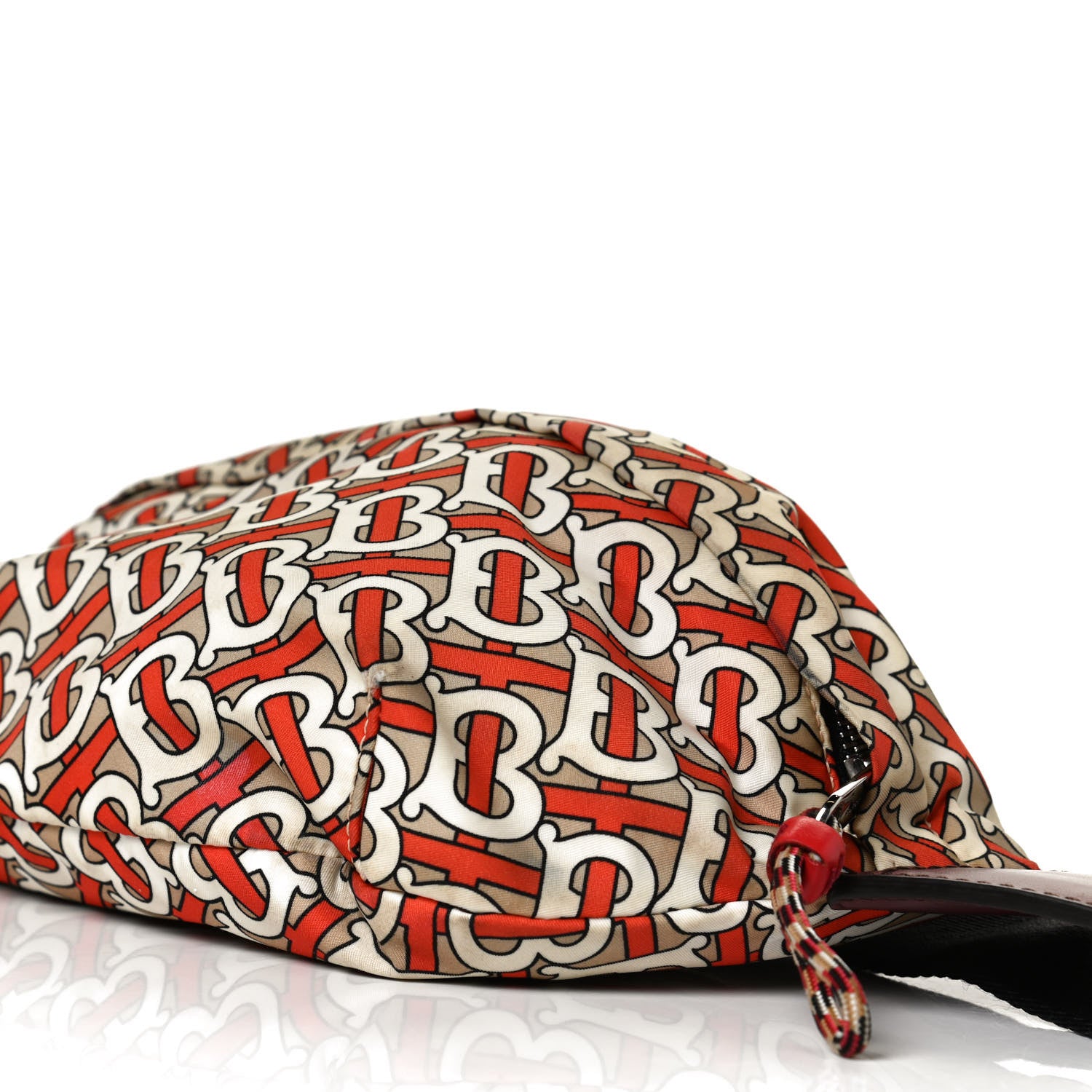 Burberry Nylon Monogram TB Sonny Bum Bag Vermillion 9 of 9