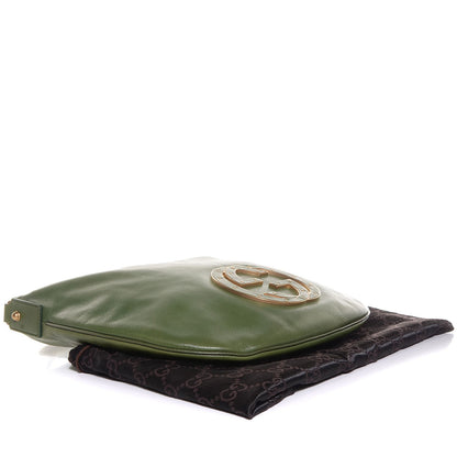 Gucci Leather Small Blondie Hobo Green 4 of 7