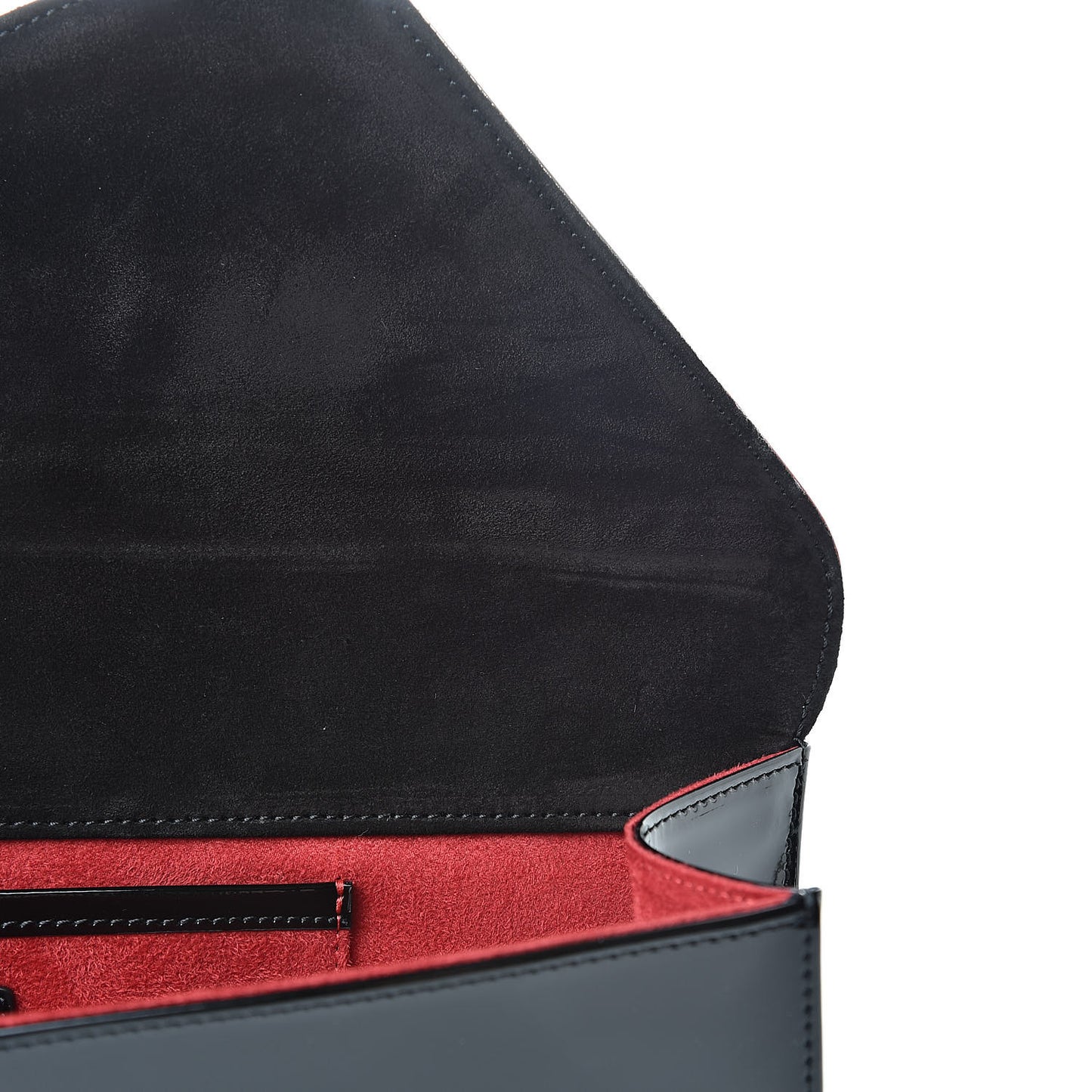 Patent So Kate Baguette Clutch Black