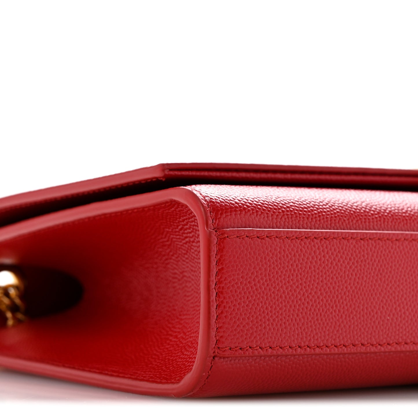 Grain De Poudre Medium Classic Monogram Kate Tassel Satchel Rouge Eros