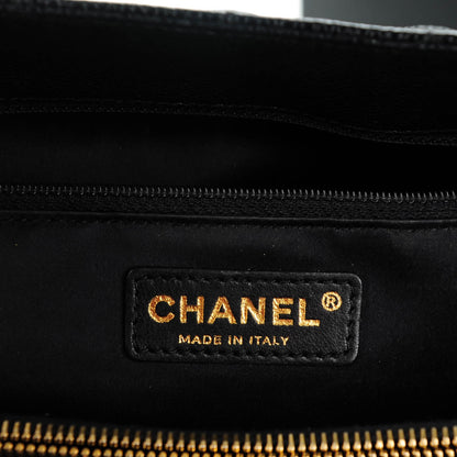 Chanel Caviar Grand Shopping Tote GST Black 6 of 7