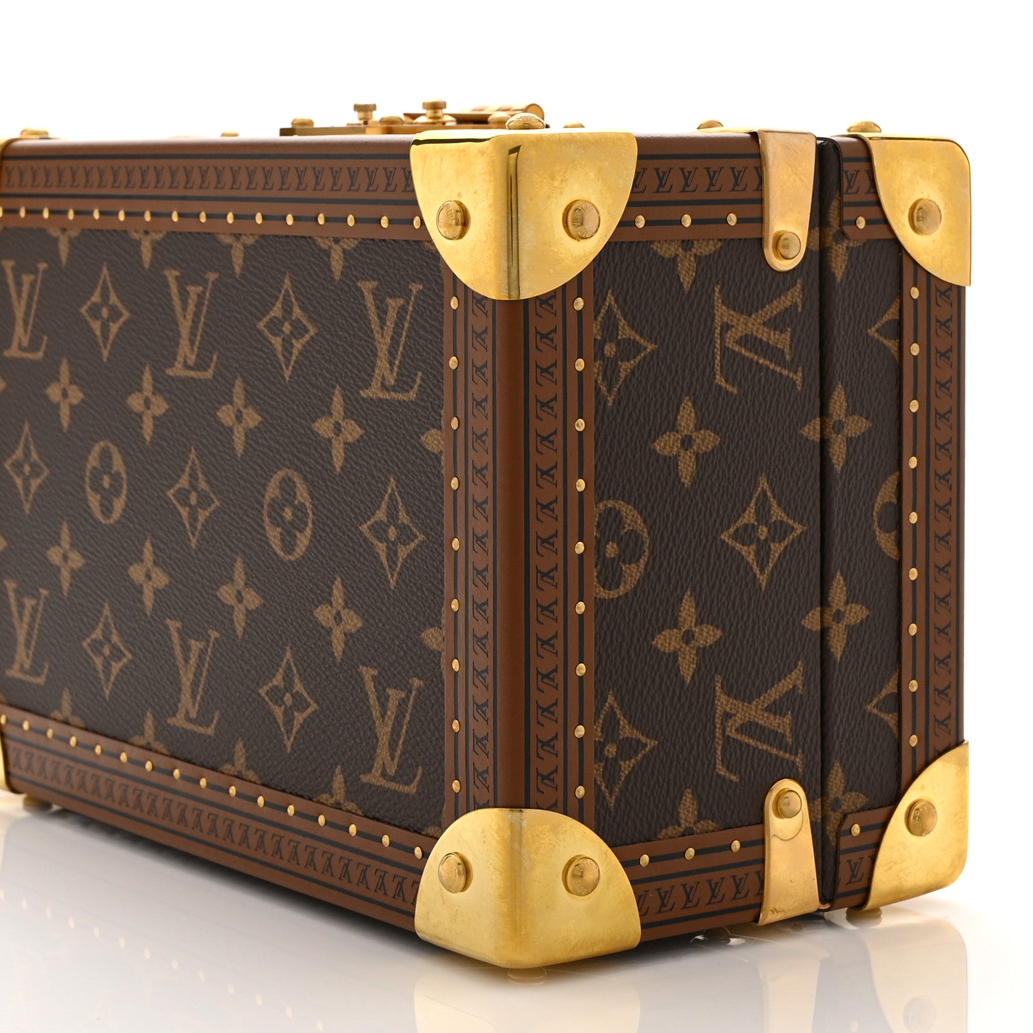 Louis Vuitton Monogram Coffret Tresor 24 9 of 9