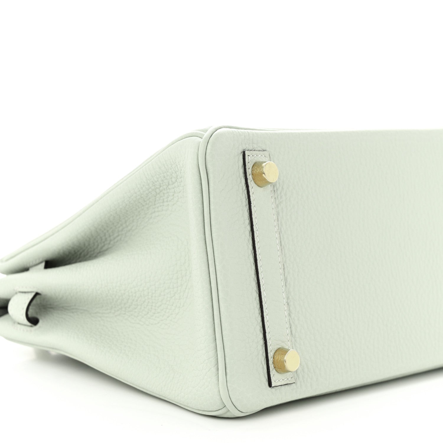 Hermes Togo Birkin 25 Gris Neve 9 of 11