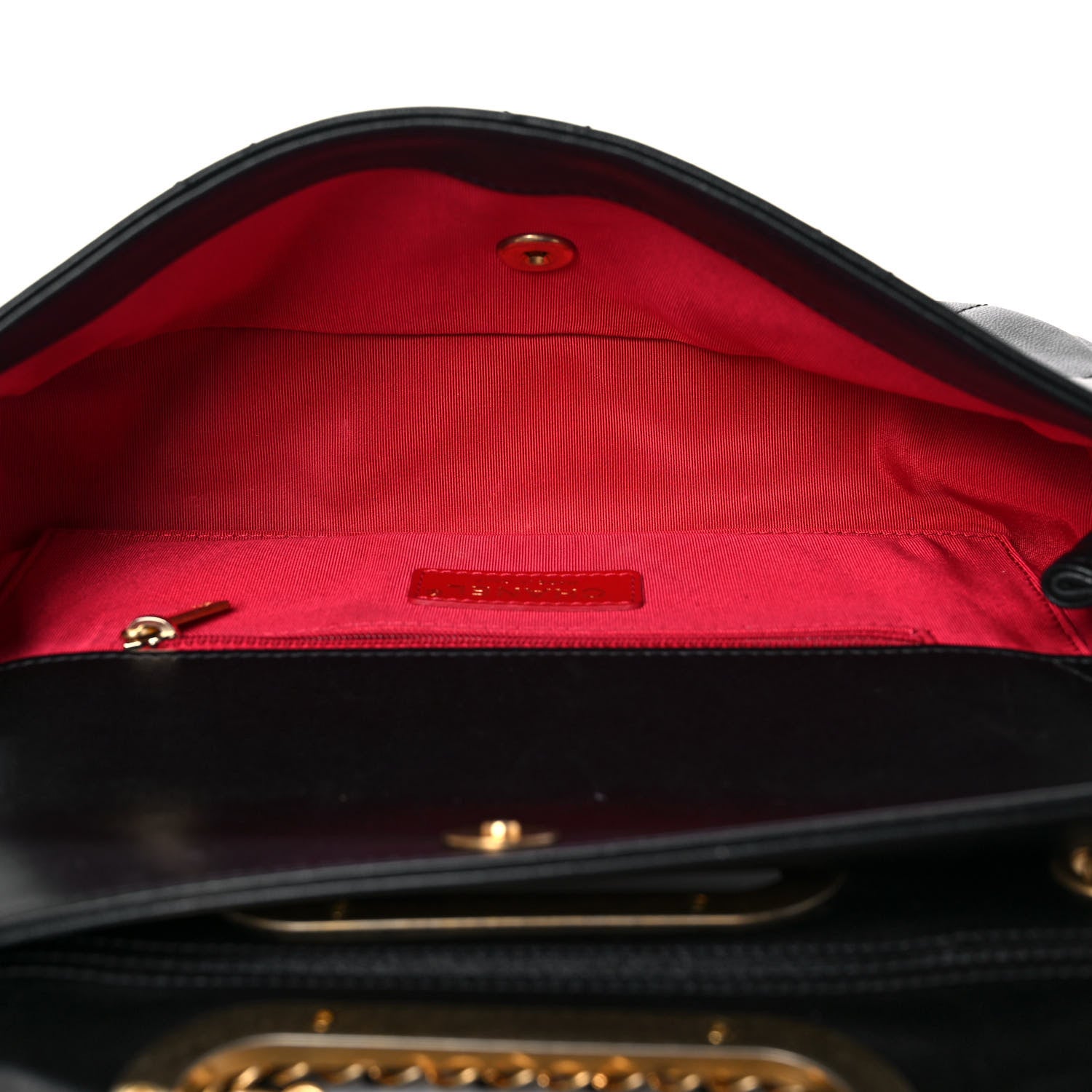 Chanel Lambskin Small A Real Catch Flap Bag Black 7 of 10