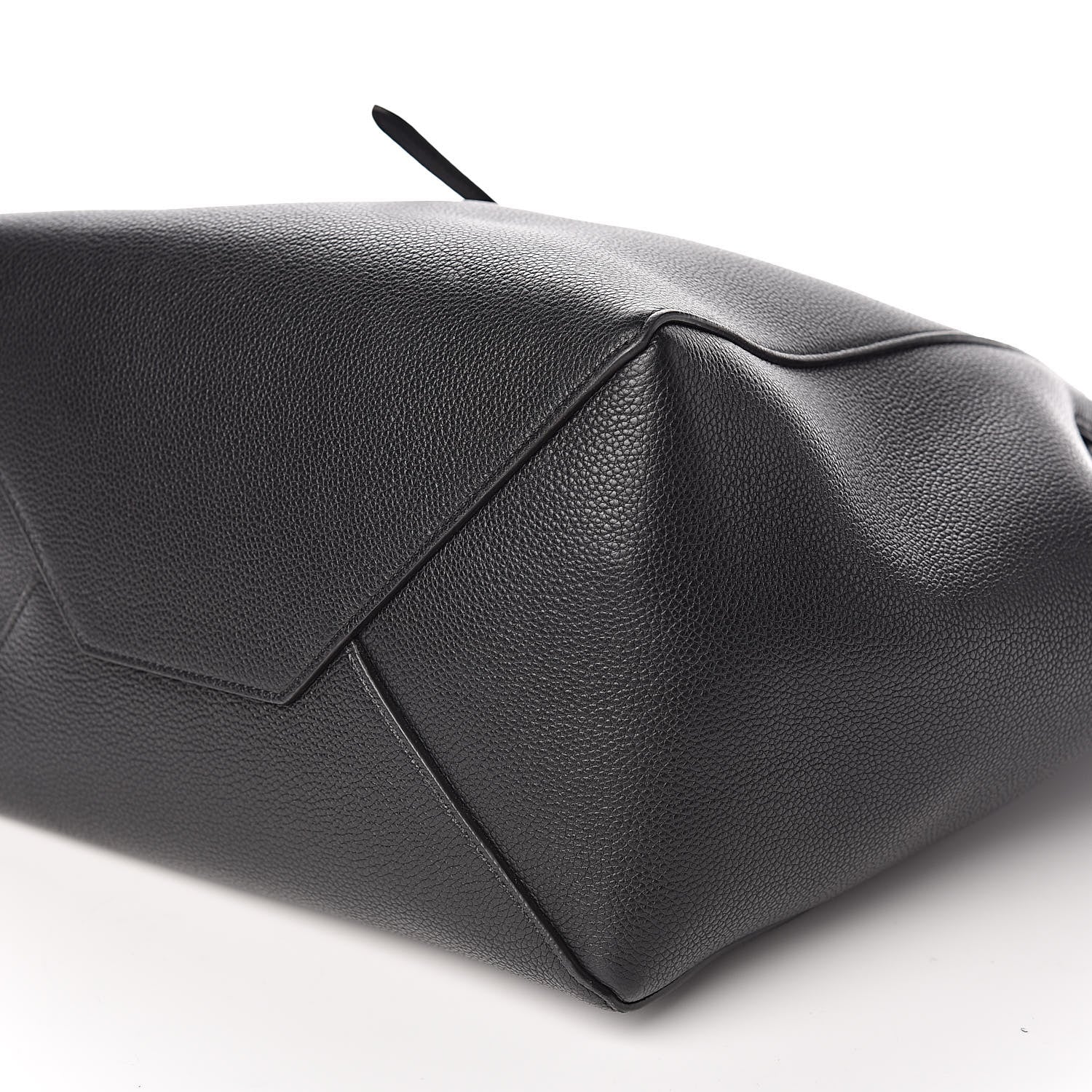 Celine Soft Grained Calfskin Small Belt Cabas Phantom Black 10 of 10