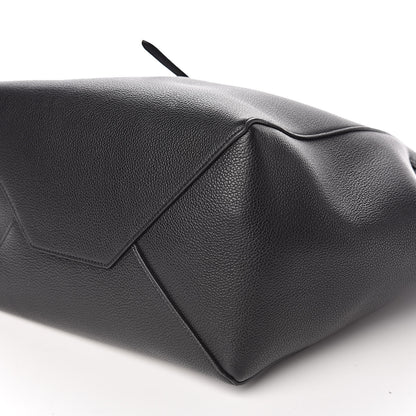 Celine Soft Grained Calfskin Small Belt Cabas Phantom Black 10 of 10