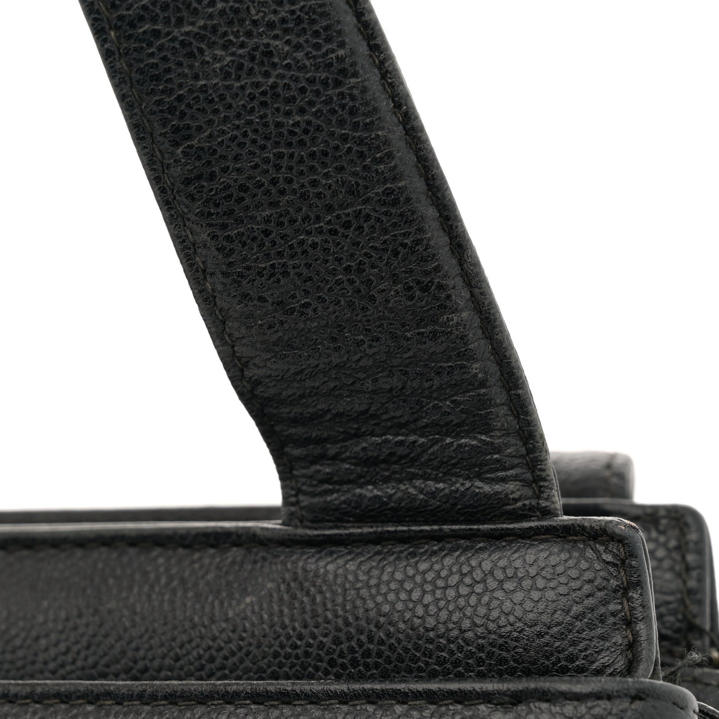 Caviar CC Shoulder Bag Black