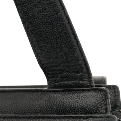 Chanel Caviar CC Shoulder Bag Black 12 of 17