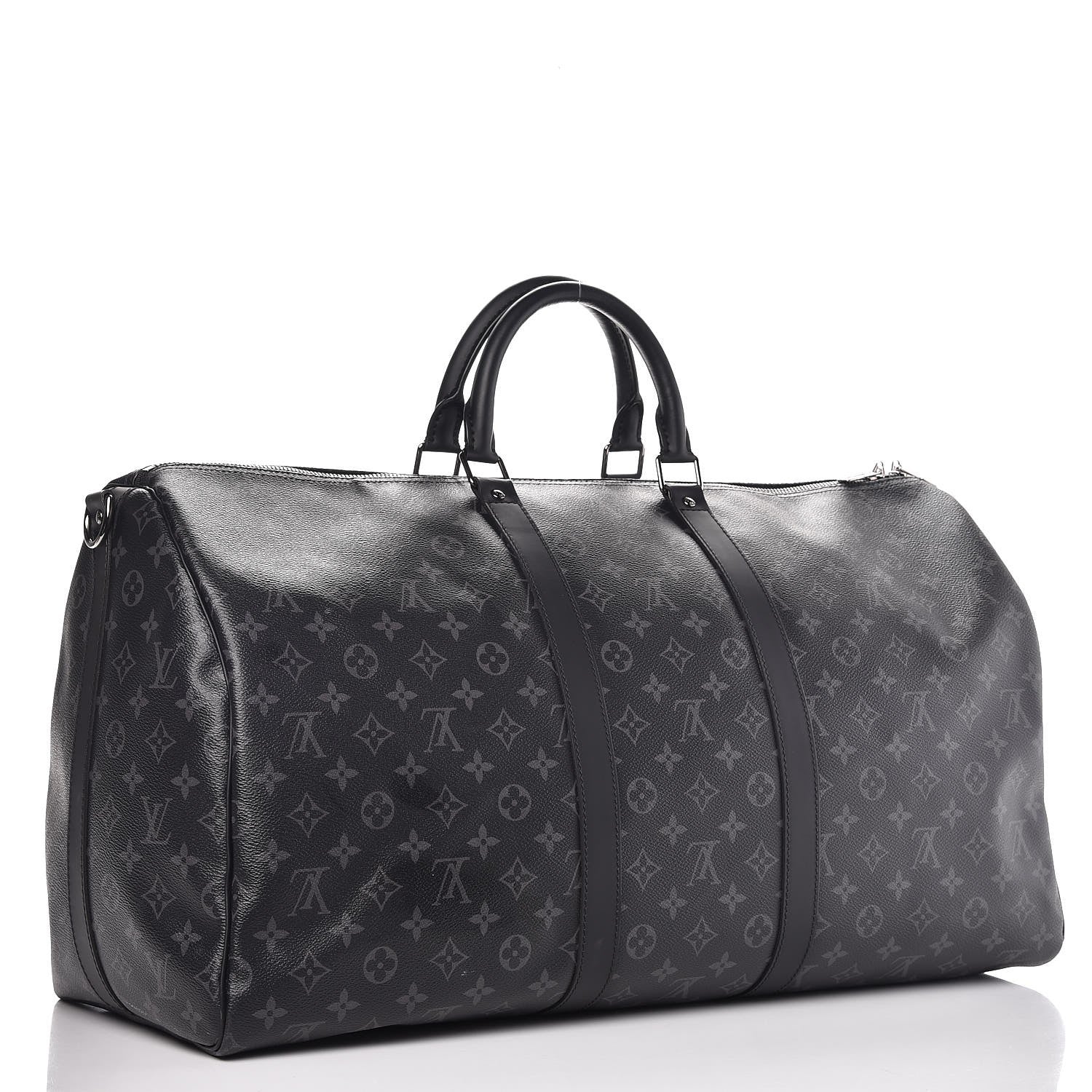 Louis Vuitton Monogram Eclipse Keepall Bandouliere 55 3 of 10