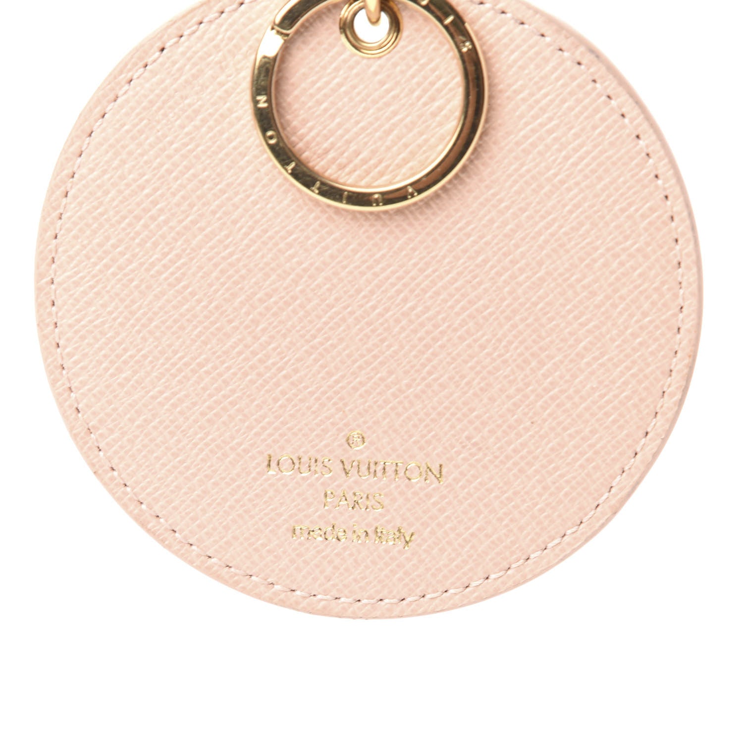 Louis Vuitton Damier Azur Tahitienne Bag Charm Key Ring 4 of 6