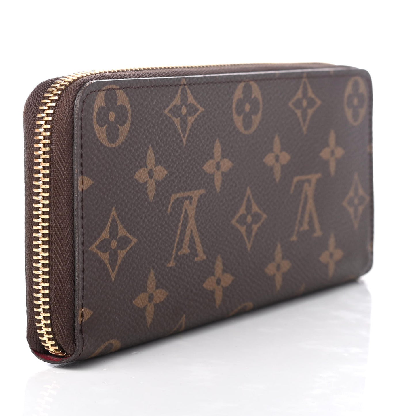 Monogram Clemence Wallet Fuchsia