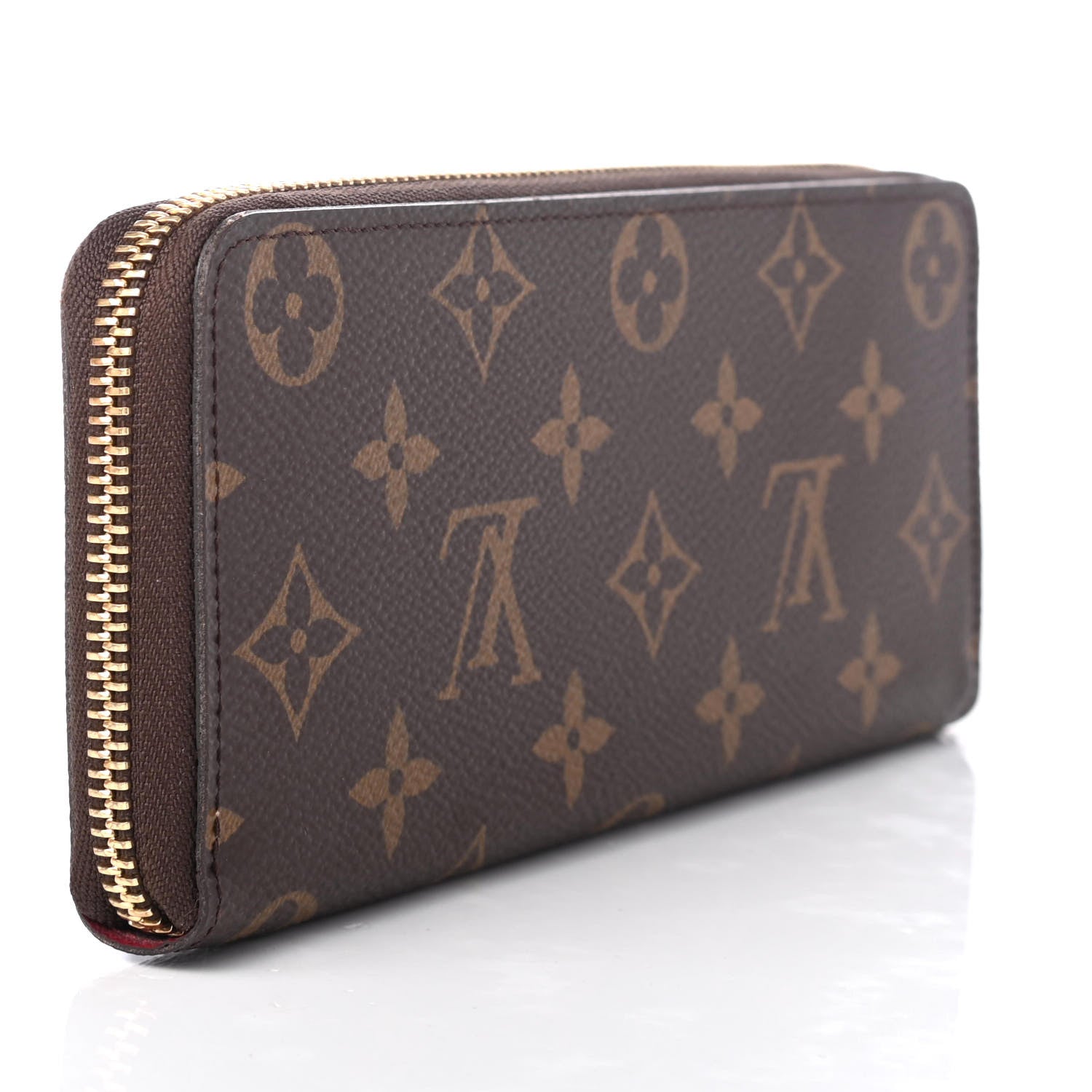 Louis Vuitton Monogram Clemence Wallet Fuchsia 3 of 7