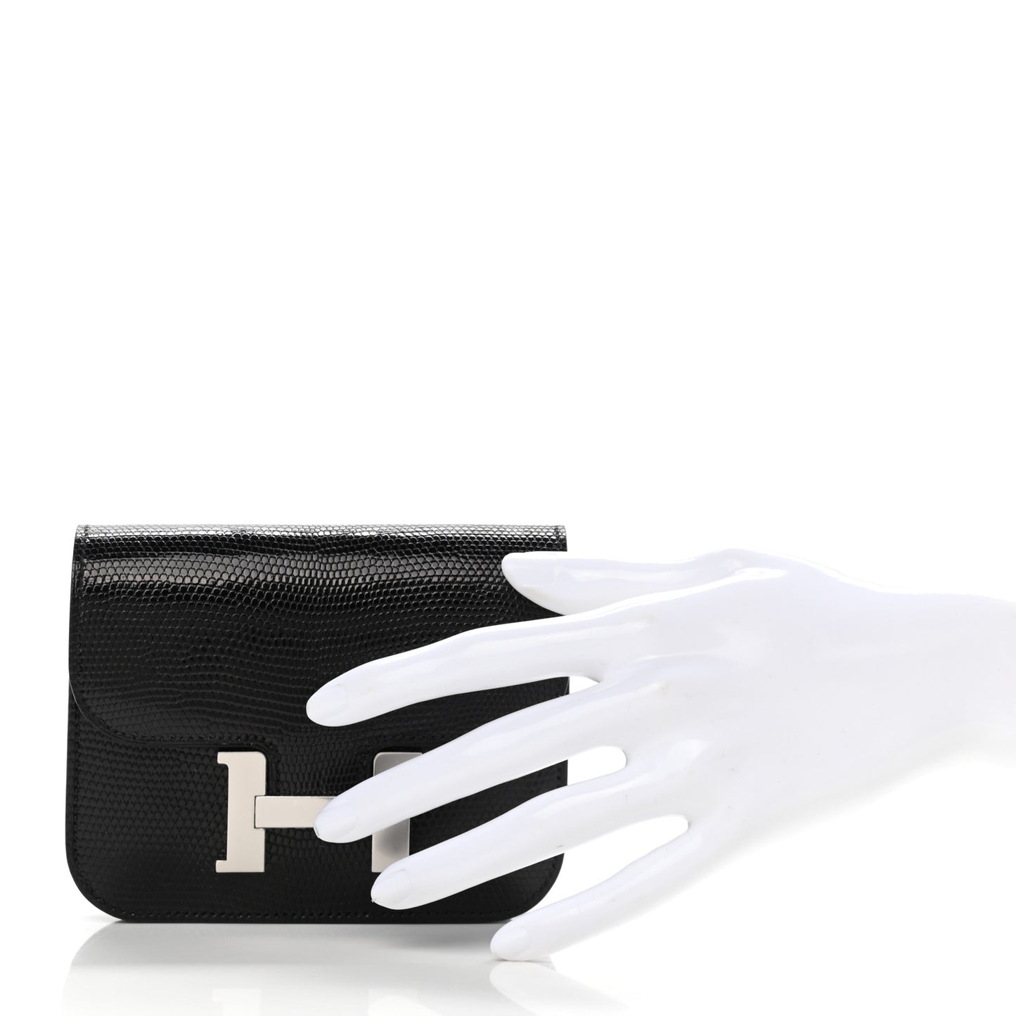 Lizard Constance Slim Wallet Black