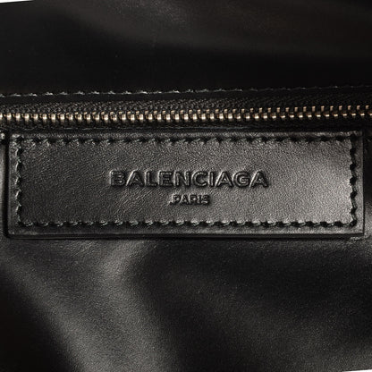 Balenciaga Calfskin Mesh City Black 6 of 11