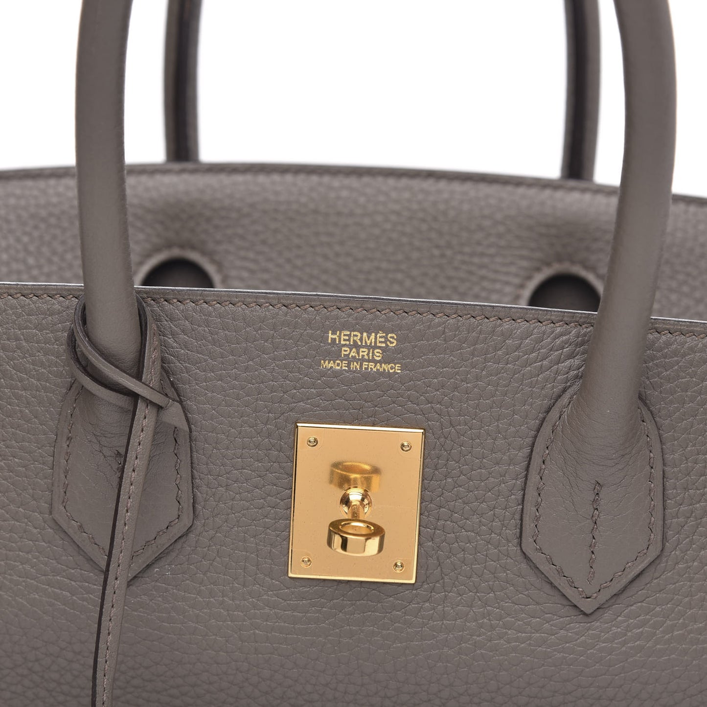 Taurillon Clemence Birkin 30 Etain