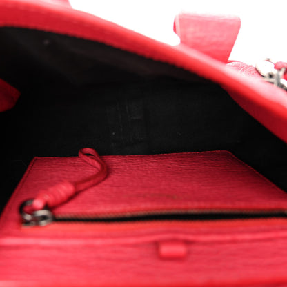 3.1 Phillip Lim Textured Calfskin Mini Pashli Satchel Raspberry 5 of 12